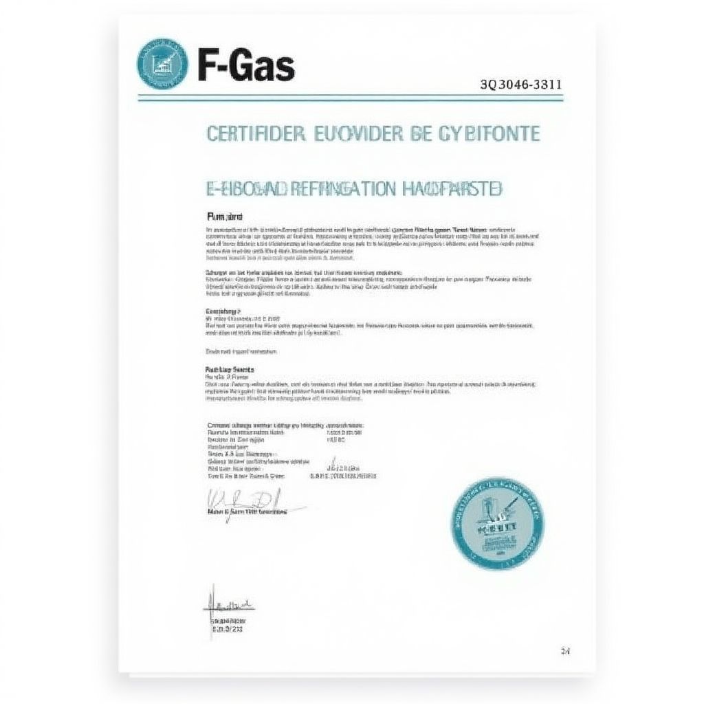 F-Gase Zertifizierung