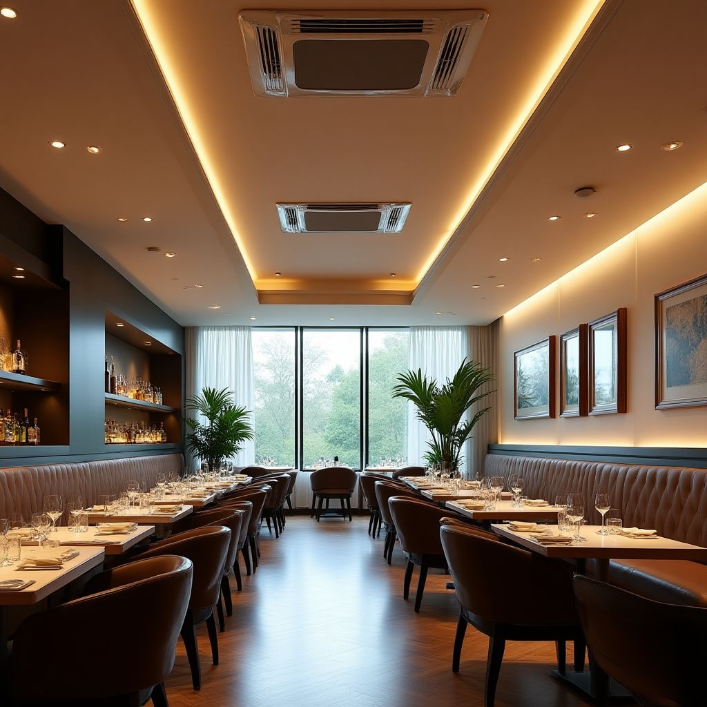 Klimaanlage im Restaurant